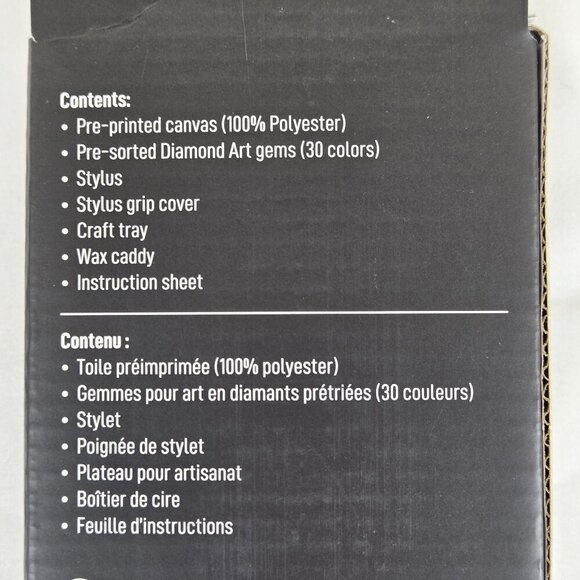 Make Market Diamond Art Painting Kit "Mushrooms" 16" x 20" New in Box - Picture 6 of 10